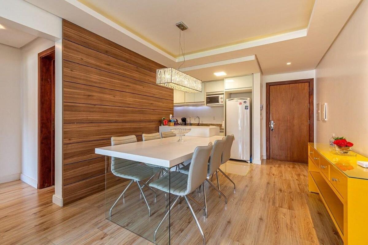 Rosa Edificio Parque Da Vinicola Apartment กรามาโด ภายนอก รูปภาพ