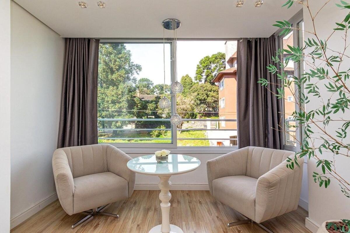 Rosa Edificio Parque Da Vinicola Apartment กรามาโด ภายนอก รูปภาพ