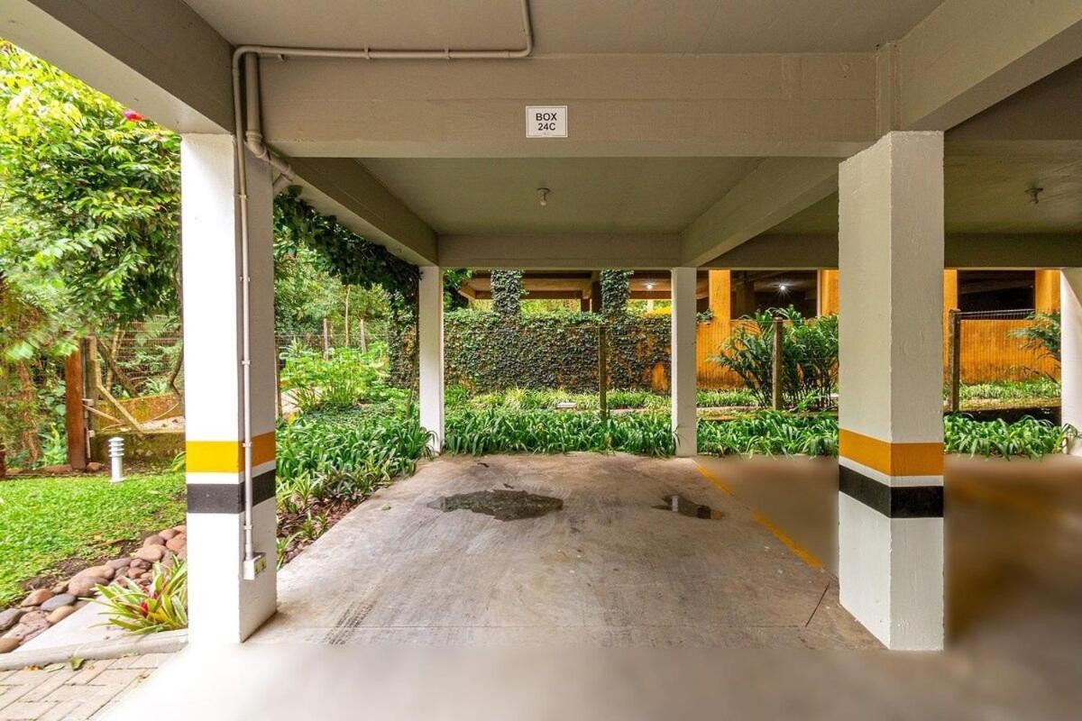 Rosa Edificio Parque Da Vinicola Apartment กรามาโด ภายนอก รูปภาพ