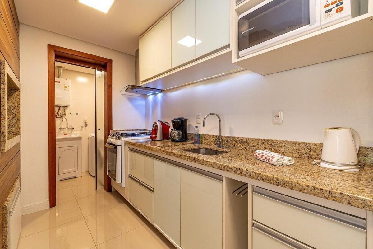 Rosa Edificio Parque Da Vinicola Apartment กรามาโด ภายนอก รูปภาพ