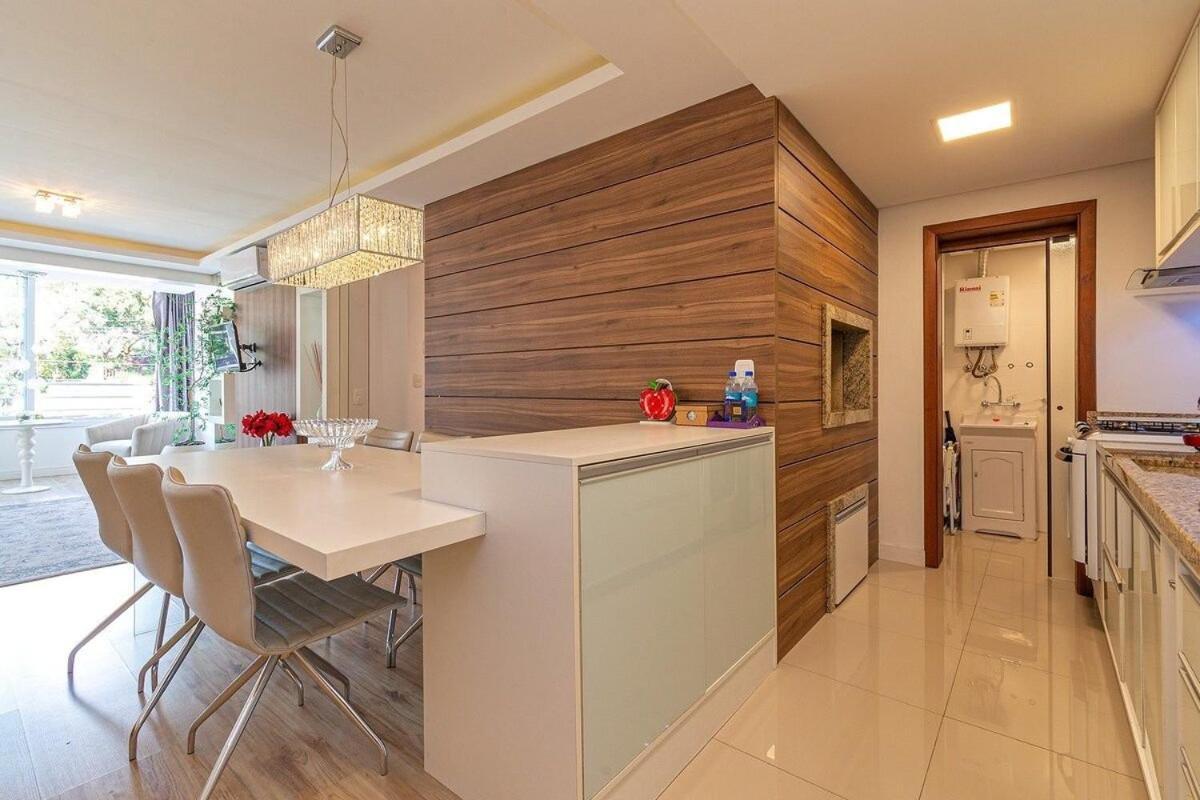 Rosa Edificio Parque Da Vinicola Apartment กรามาโด ภายนอก รูปภาพ